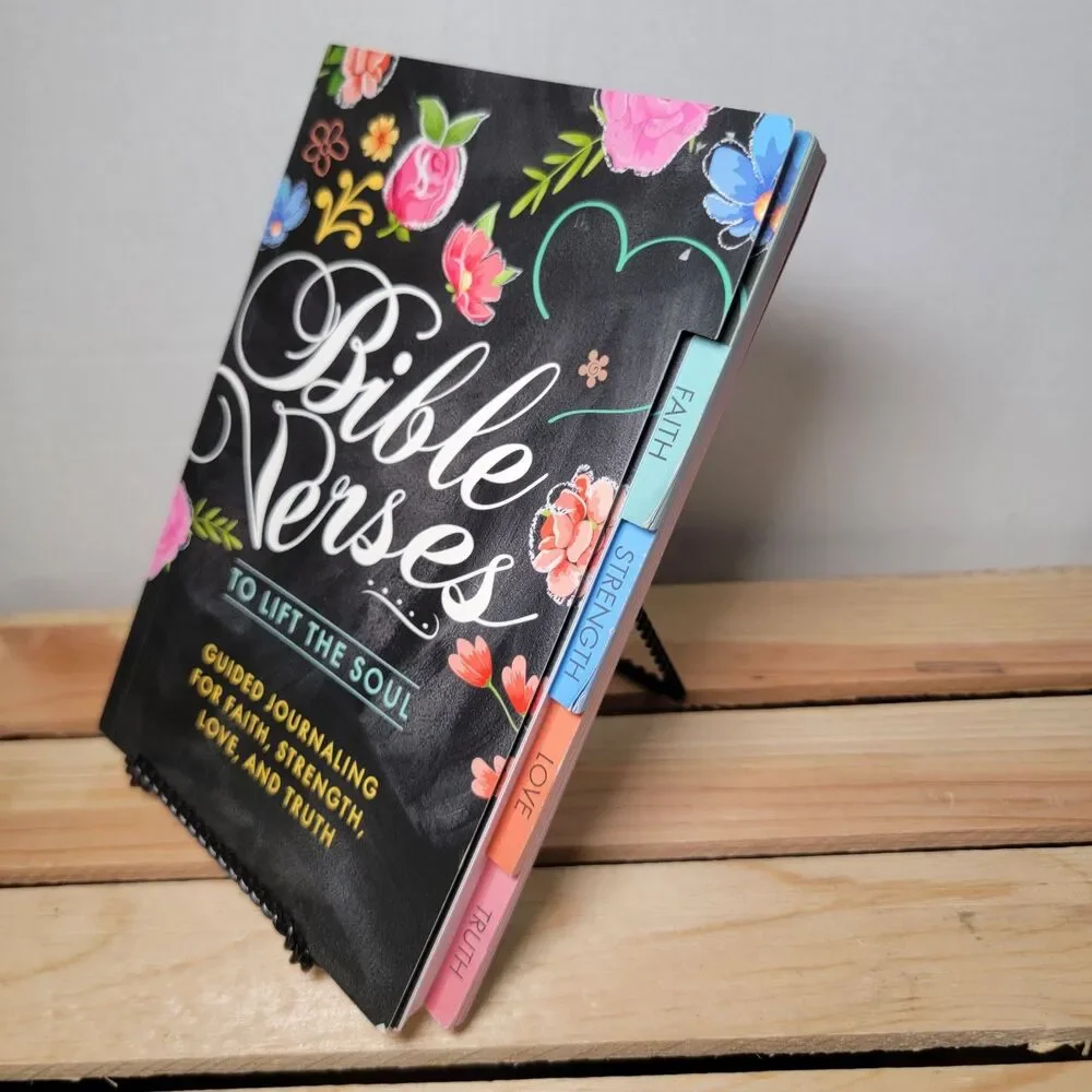 BOOK Bible Verses to Lift the Soul: Guided Journaling... - NEW